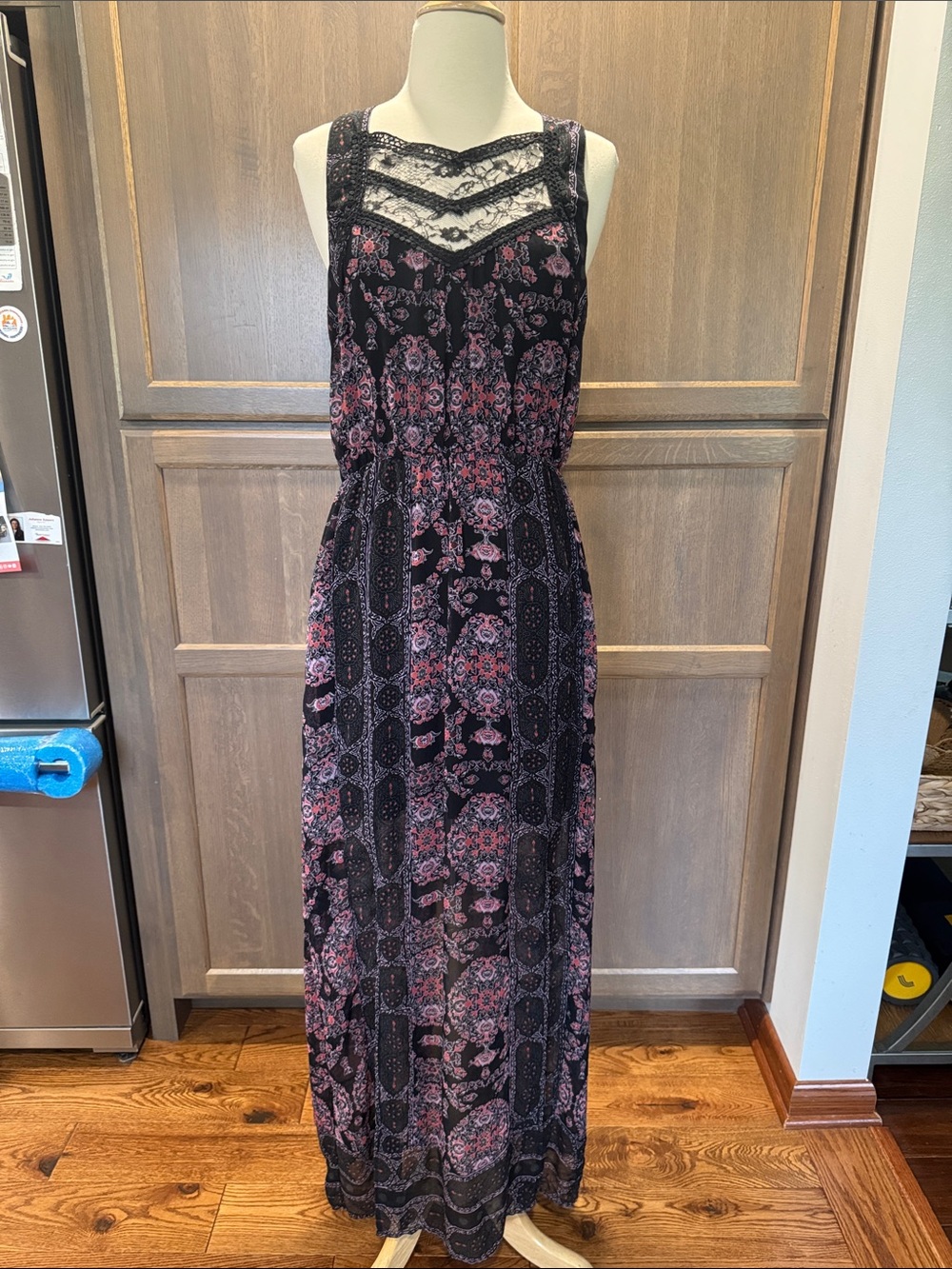 Free People -Moroccan Printed Maxi Dress - Picture 3 of 14